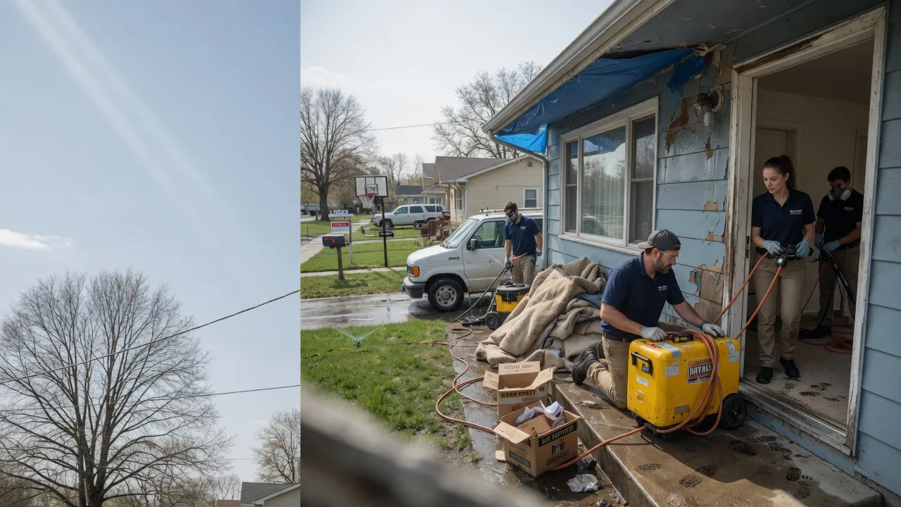 Basement Flood Cleanup in North Manchester, IN near me